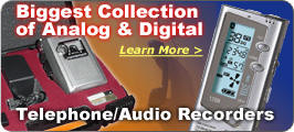 Audio Recorders | Digital Recorders | Telephoen Recorders